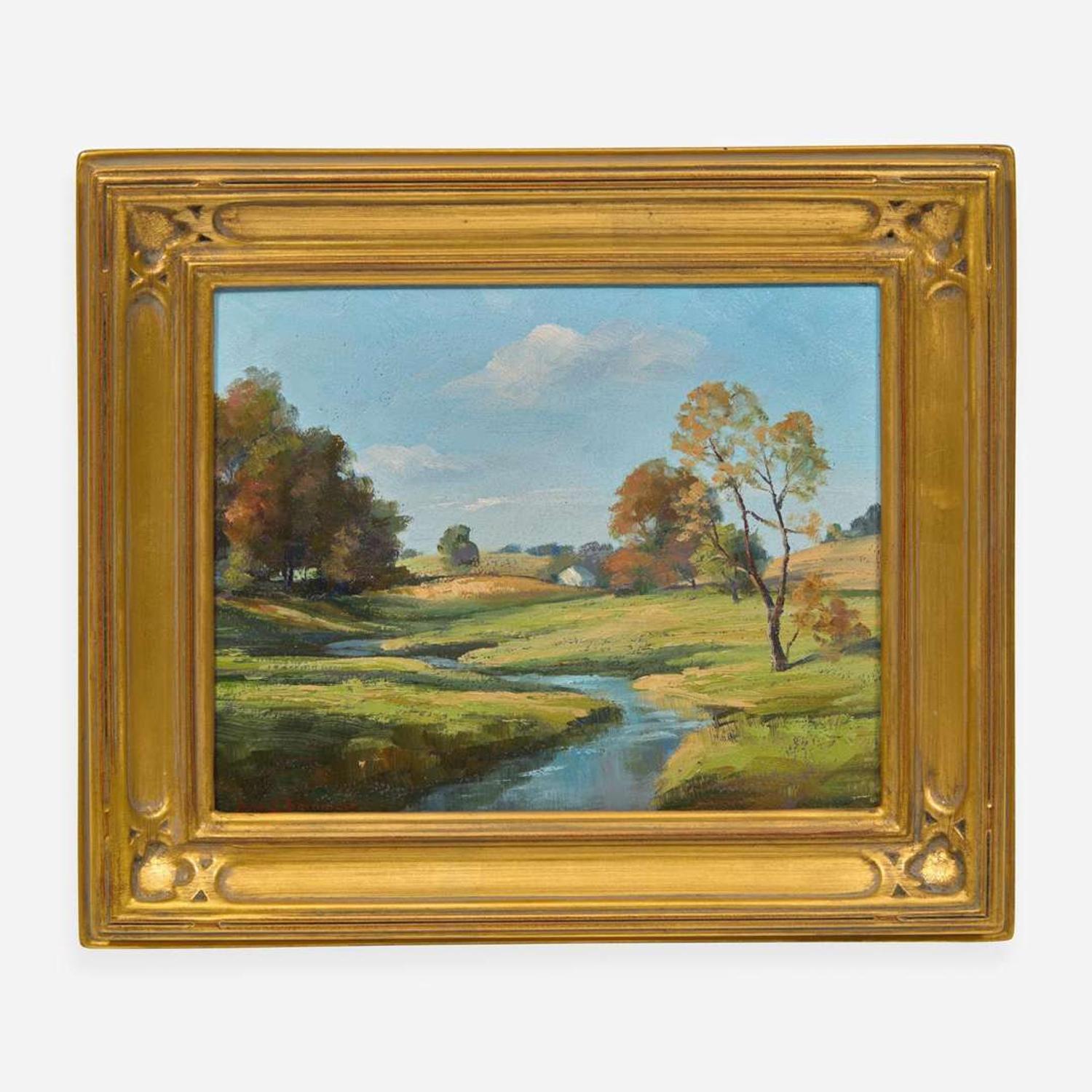 John E. Berninger (American, 1897-1981) Farmstead