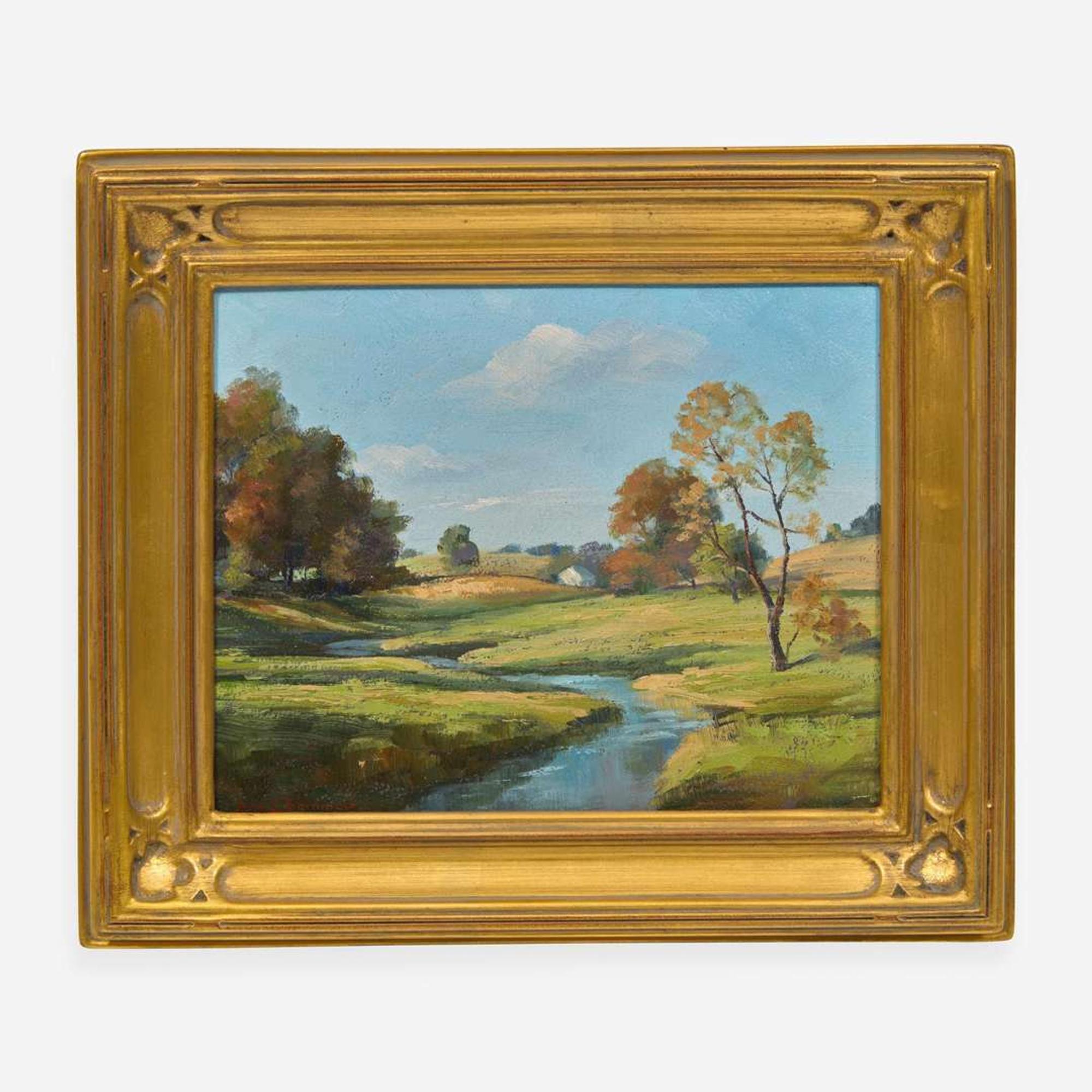John E. Berninger (American, 1897-1981) Farmstead