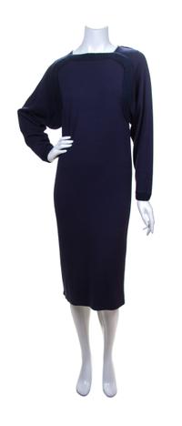 A Missoni Navy Wool Dress,