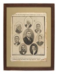 [RELIGION]. 2 items, incl. LOVE, Emanuel King, Rev. History of the First African Baptist Church...