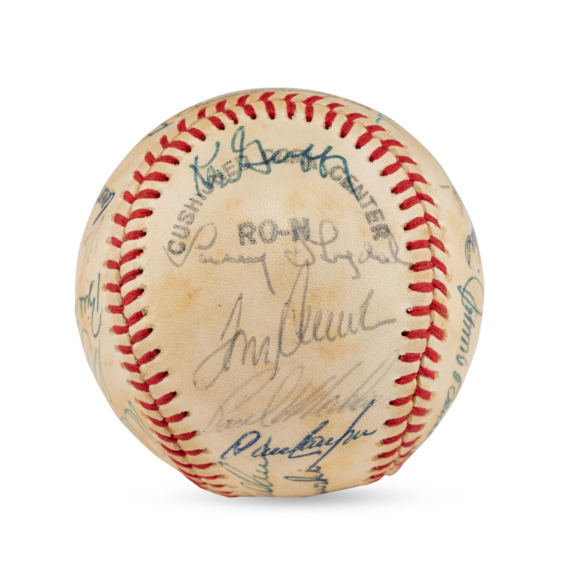A 1978 Cincinnati Reds Team Signed Autograph Baseball
