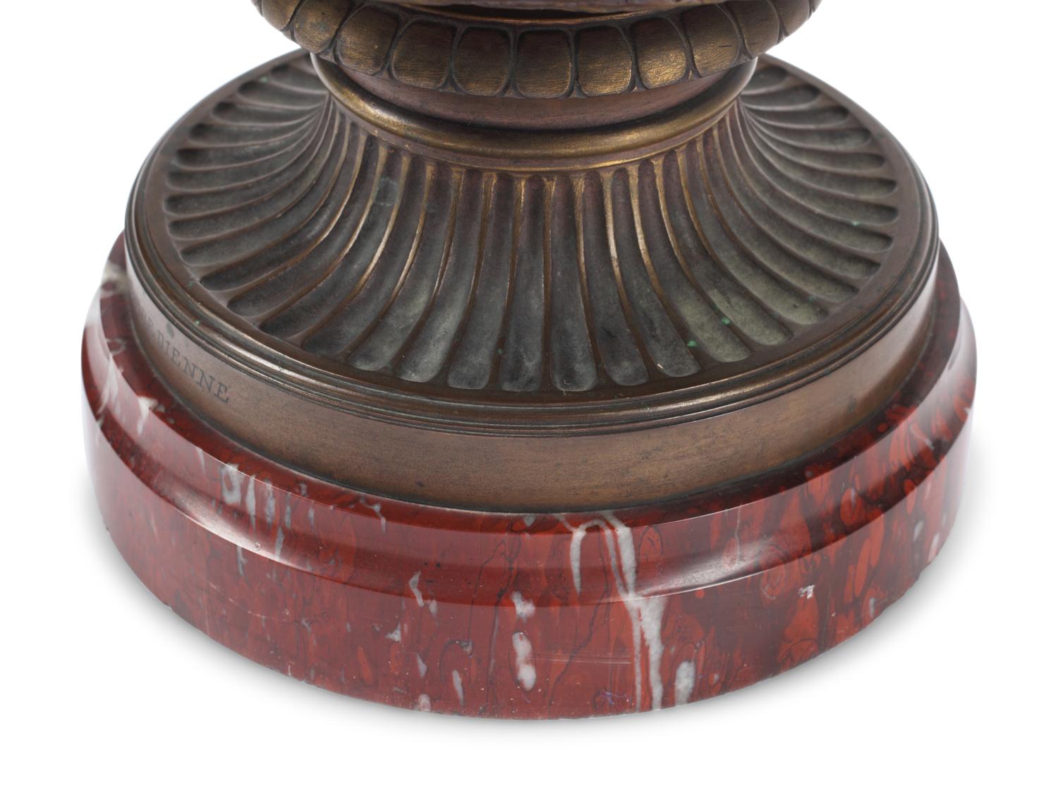 A French Bronze Model of the Warwick Vase