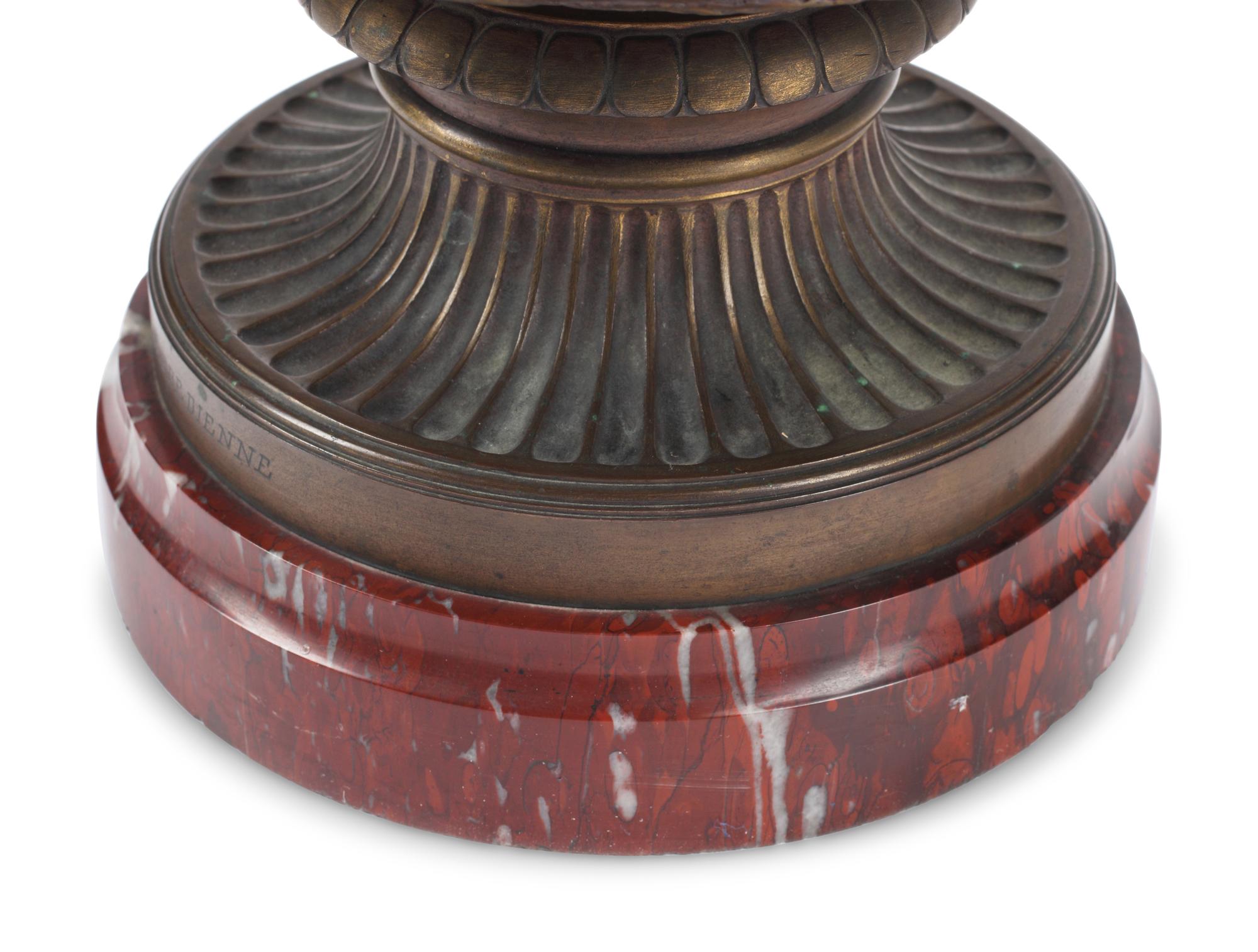 A French Bronze Model of the Warwick Vase