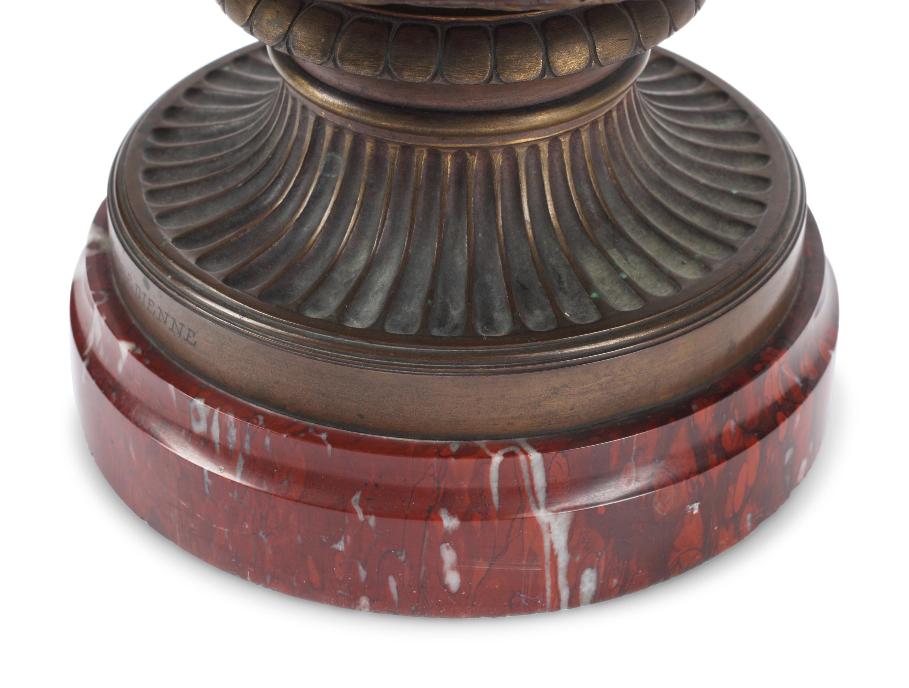 A French Bronze Model of the Warwick Vase