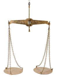 An English Brass Bullion Scale of South African Railroad Importance Width of balance arm 31 1/2 inches. — W. & T. AVERY, BIRMINGHAM, 19TH CENTURY