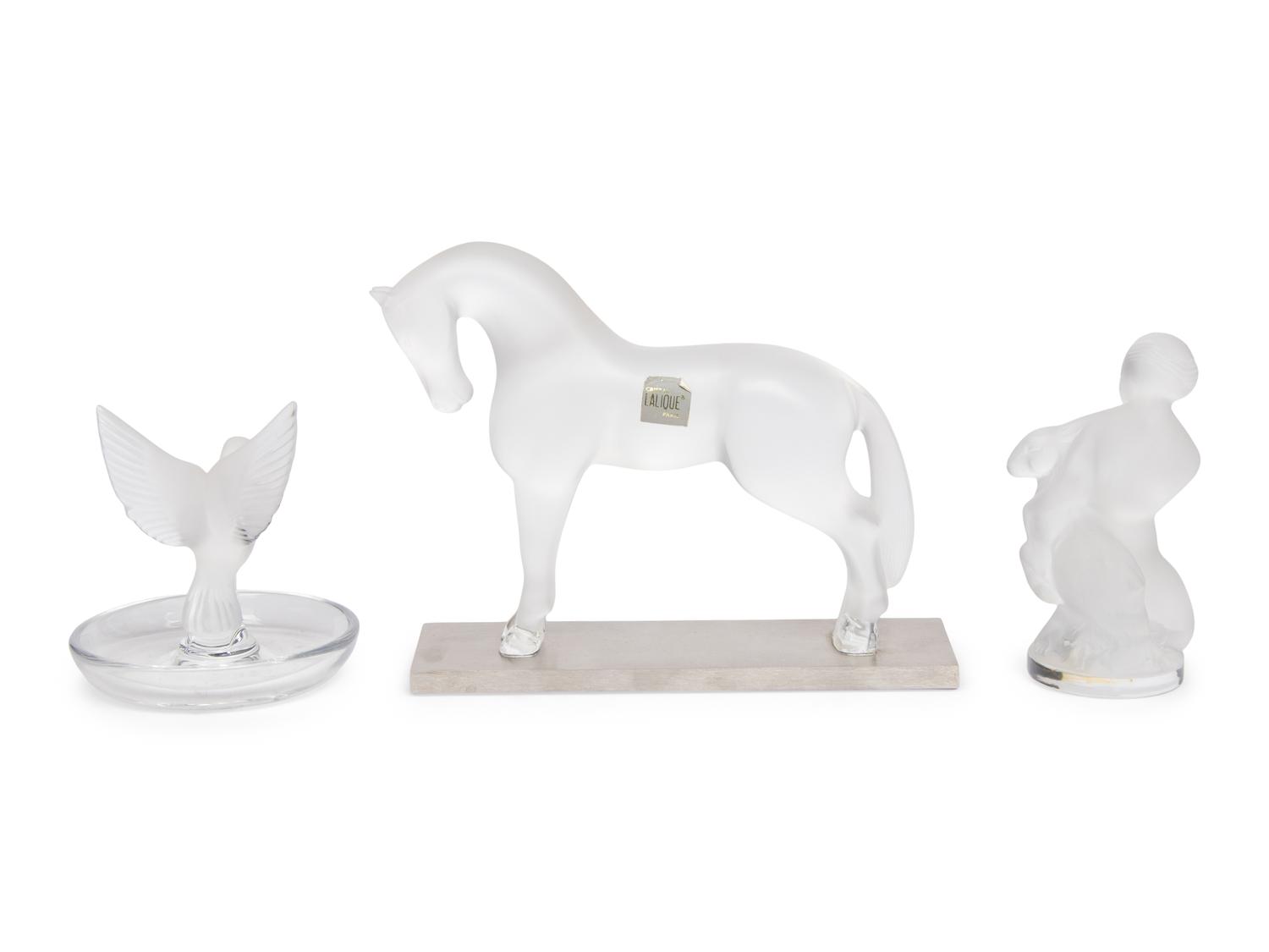 Three Lalique Articles