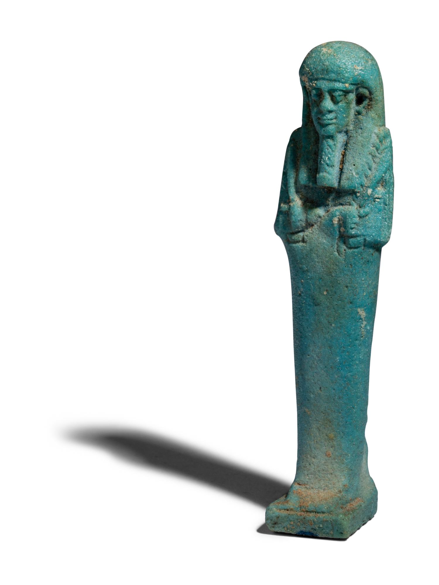 An Egyptian Faience Ushabti