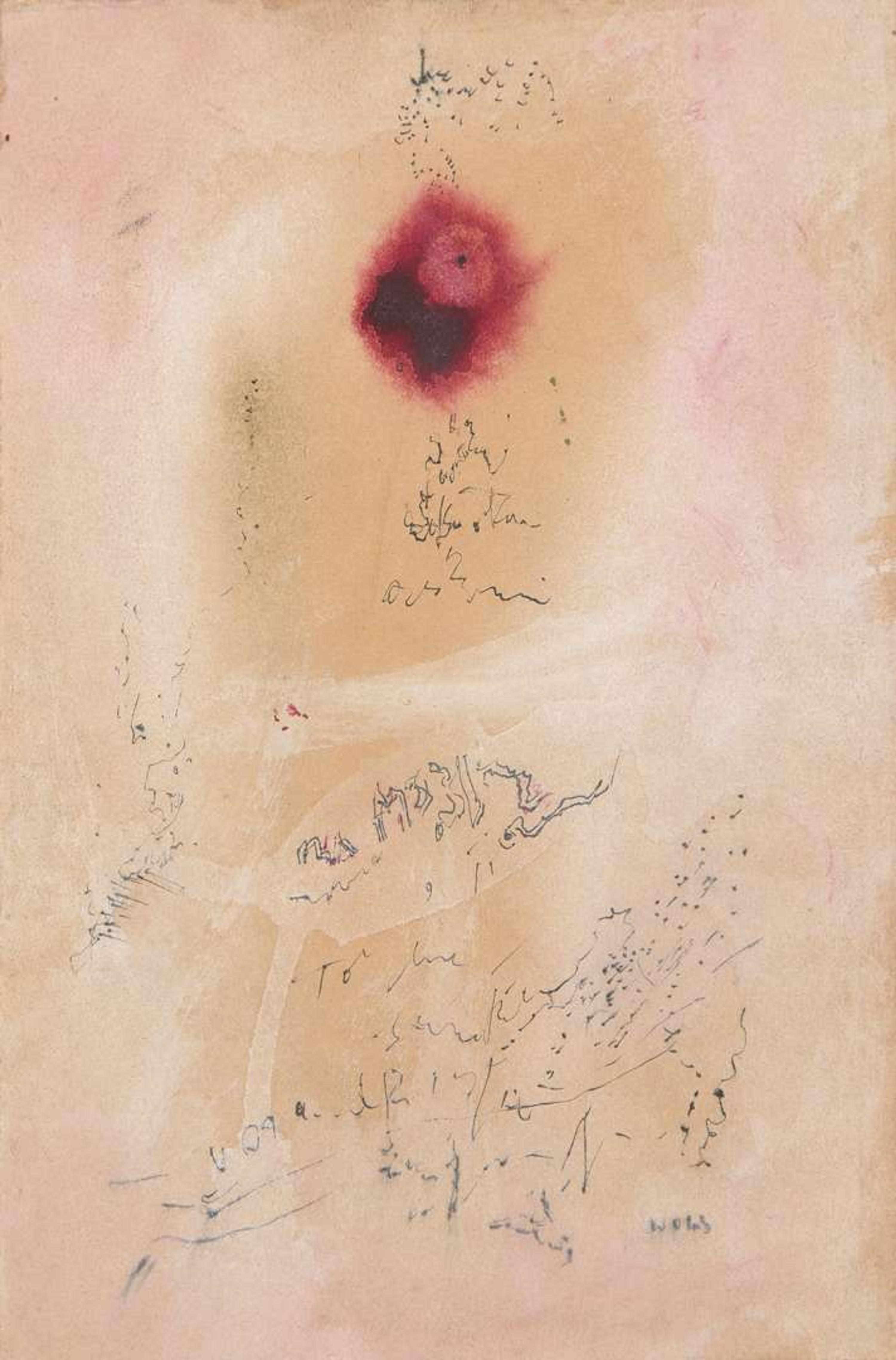 WOLS (German, 1913-1951) - Untitled (Composition)