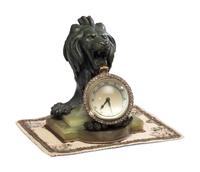 A Waltham 8-Day Paperweight Clock