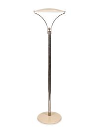 A Modernist Chrome Floor Lamp — 20TH CENTURY