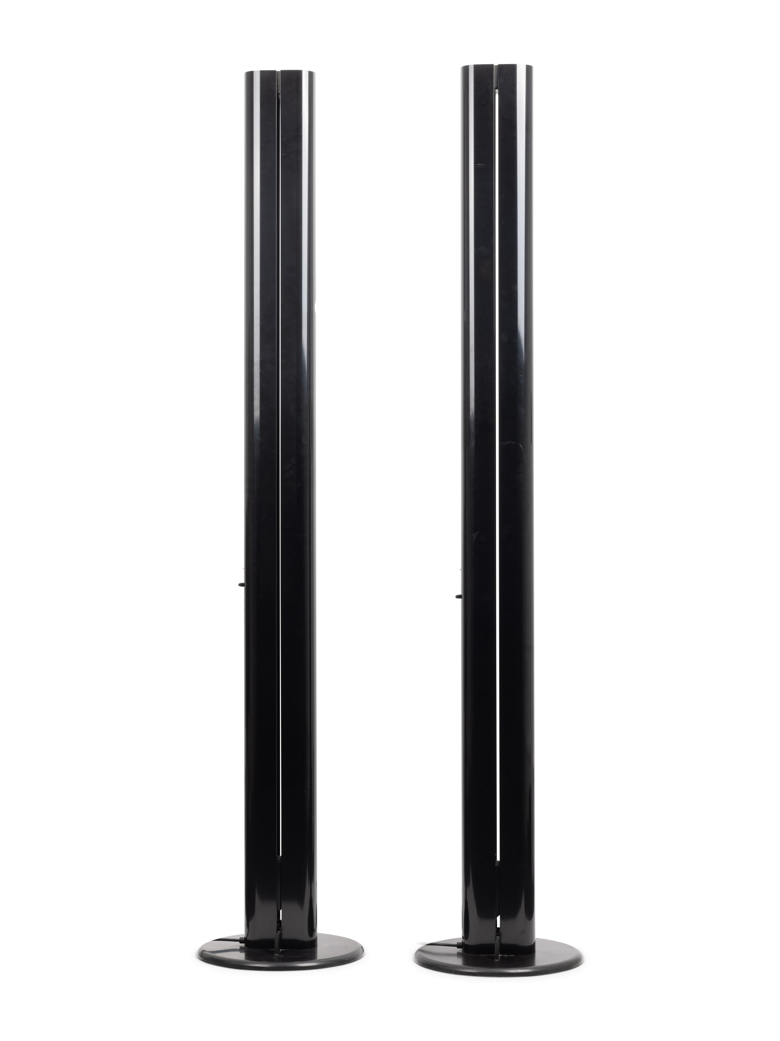 Pair of Megaron Floor Lamps Artemide, Italy