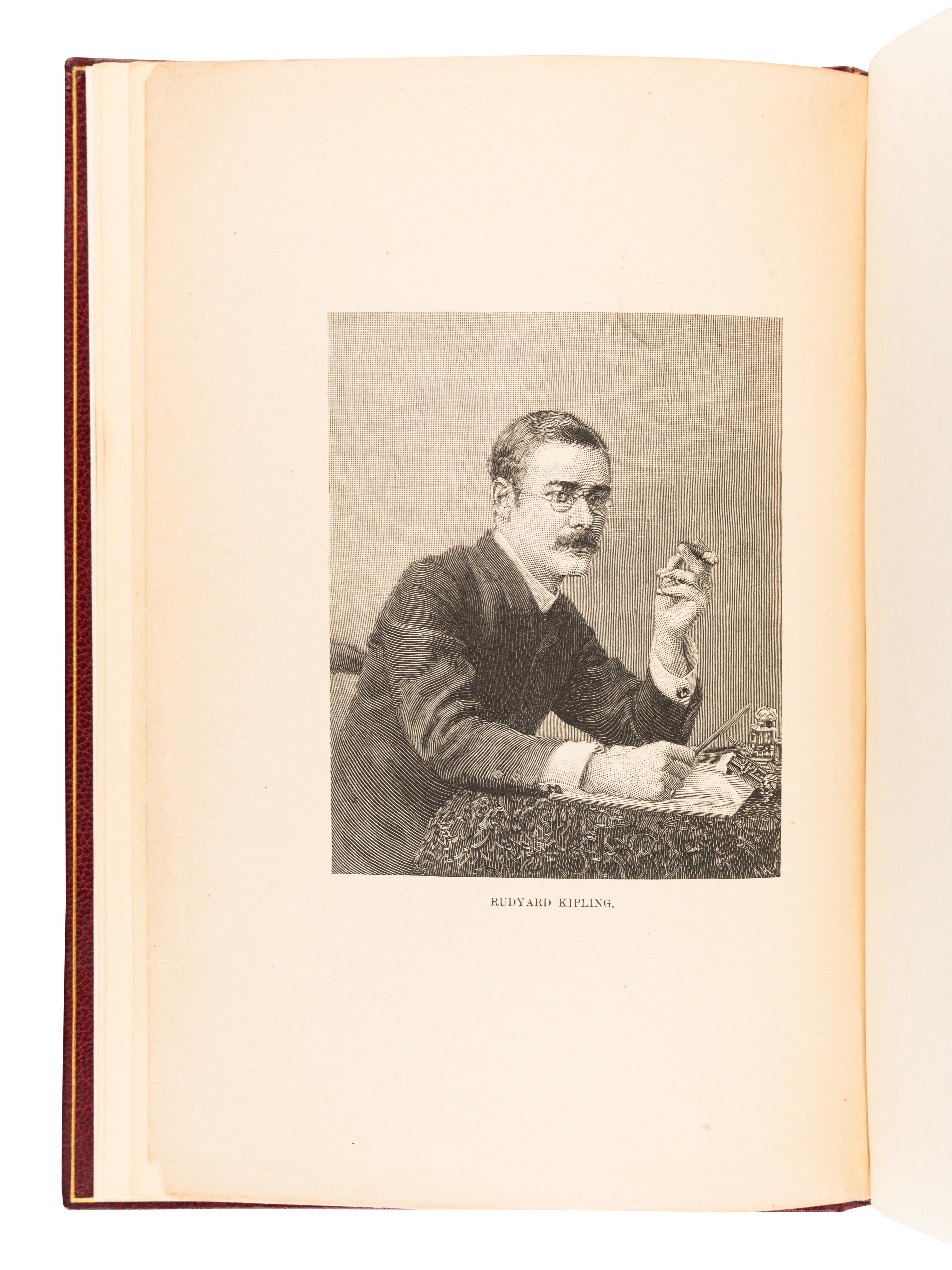 KIPLING, Rudyard (1865-1936). The Courting of Dinah Shadd. New York: Harper & Brothers, 1890.