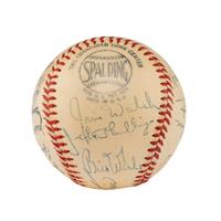 A 1952 Pittsburgh Pirates Team Signed Autograph Baseball