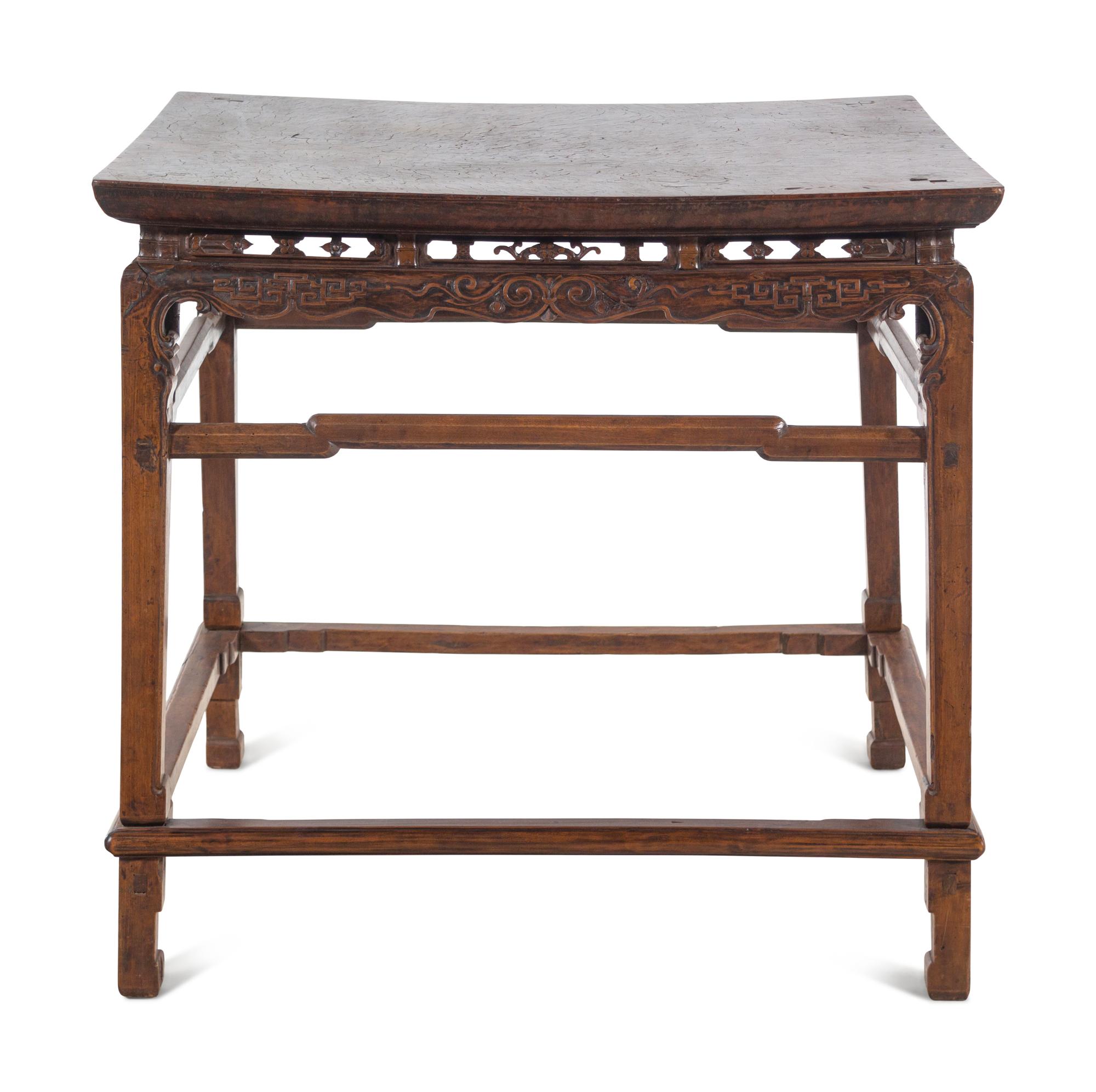 A Mixed Wood Square Center Table, Baxianzhuo