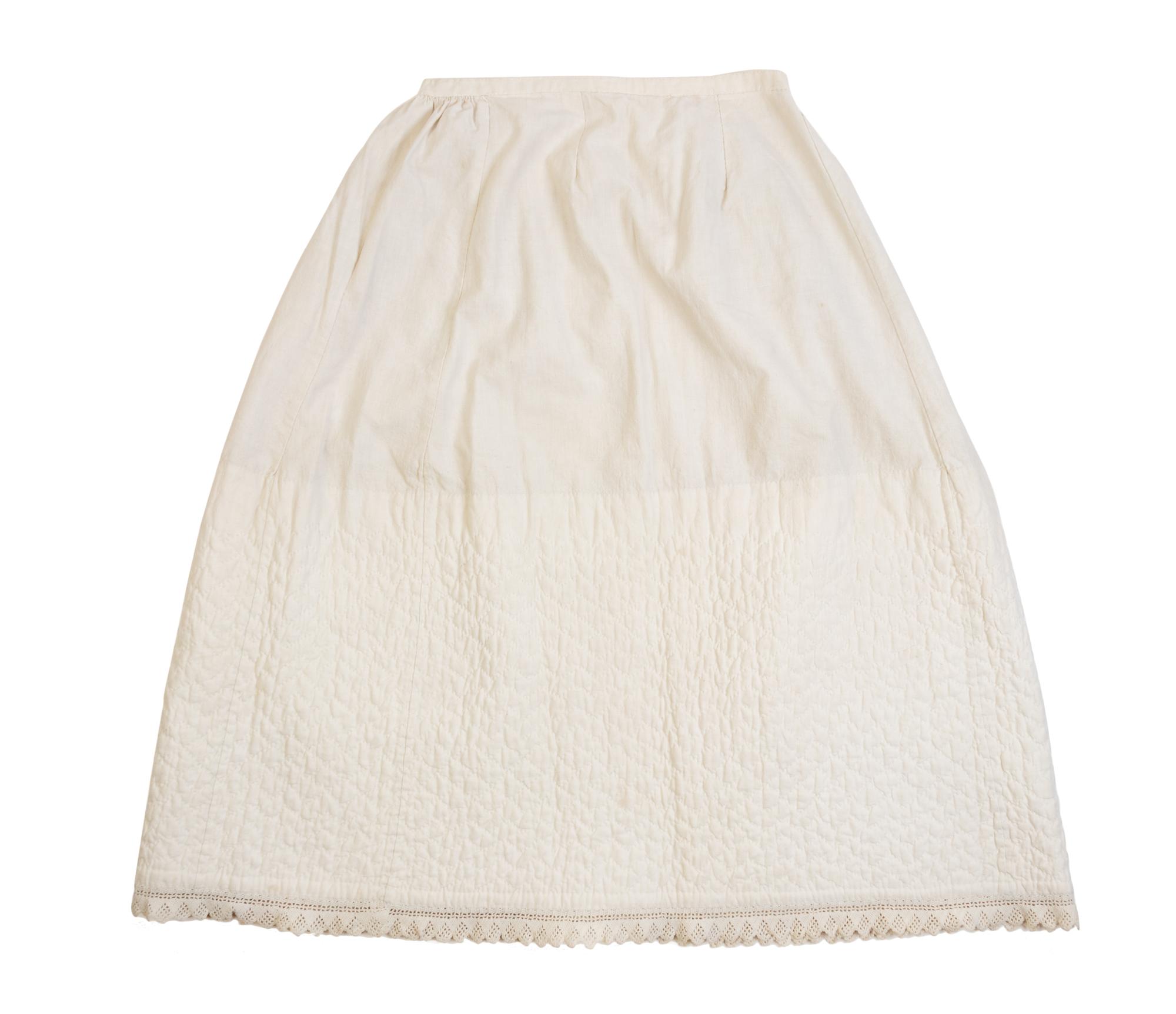 Collection of Five Cotton Pairs of Drawers and Three Petticoats, 1870-1900s