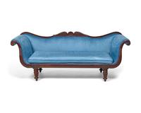 An Anglo-Indian Classical Mahogany Sofa
