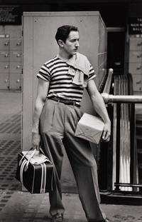 Ruth Orkin (1921-1985) David, Penn Station, 1948