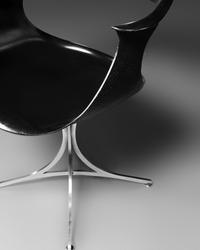 Pair of Lotus Chairs, Laverne Originals, USA