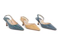 Three Pairs of Manolo Blahnik Exotic Skin Shoes