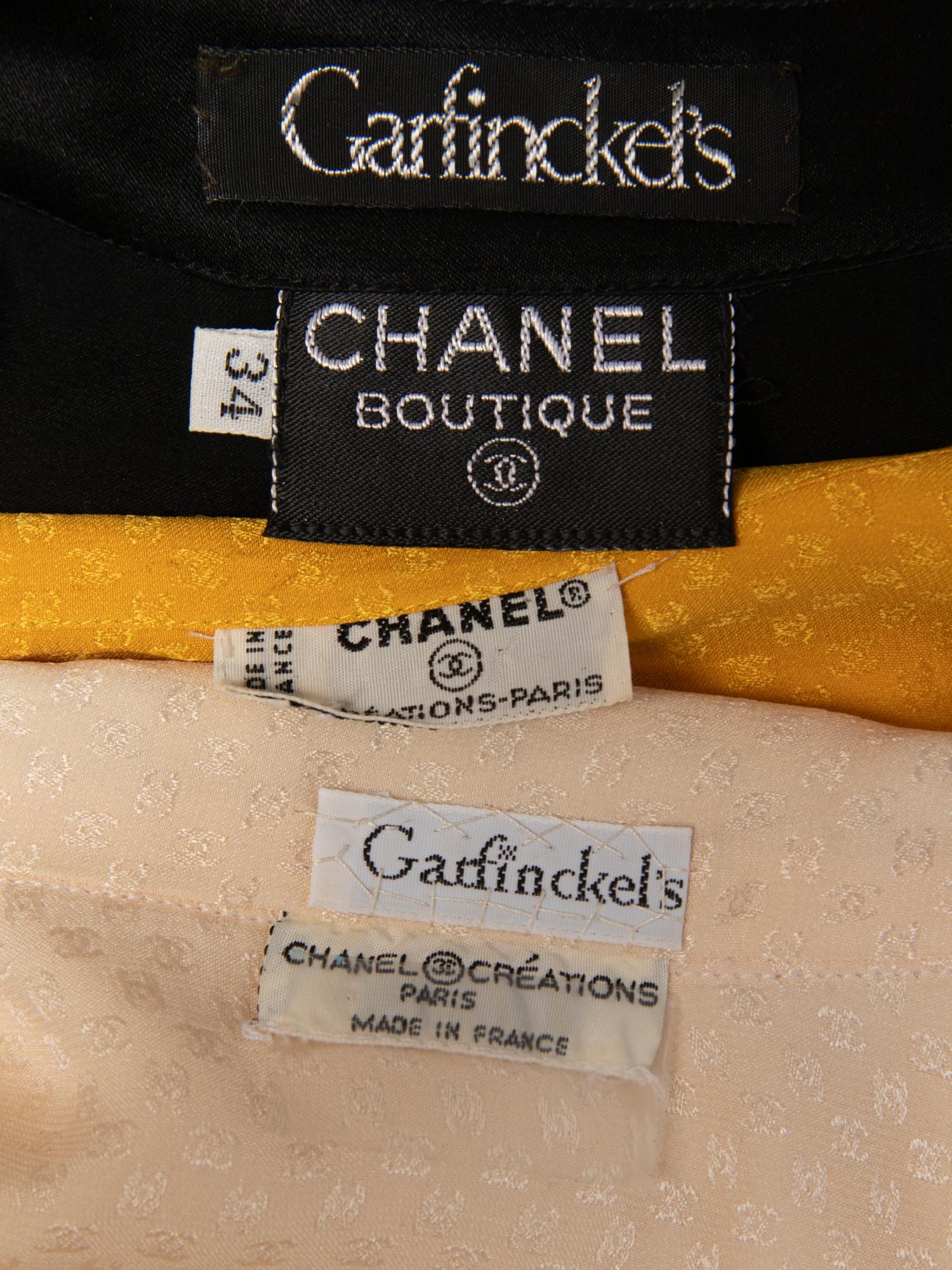 Chanel Creations, Three Blouses