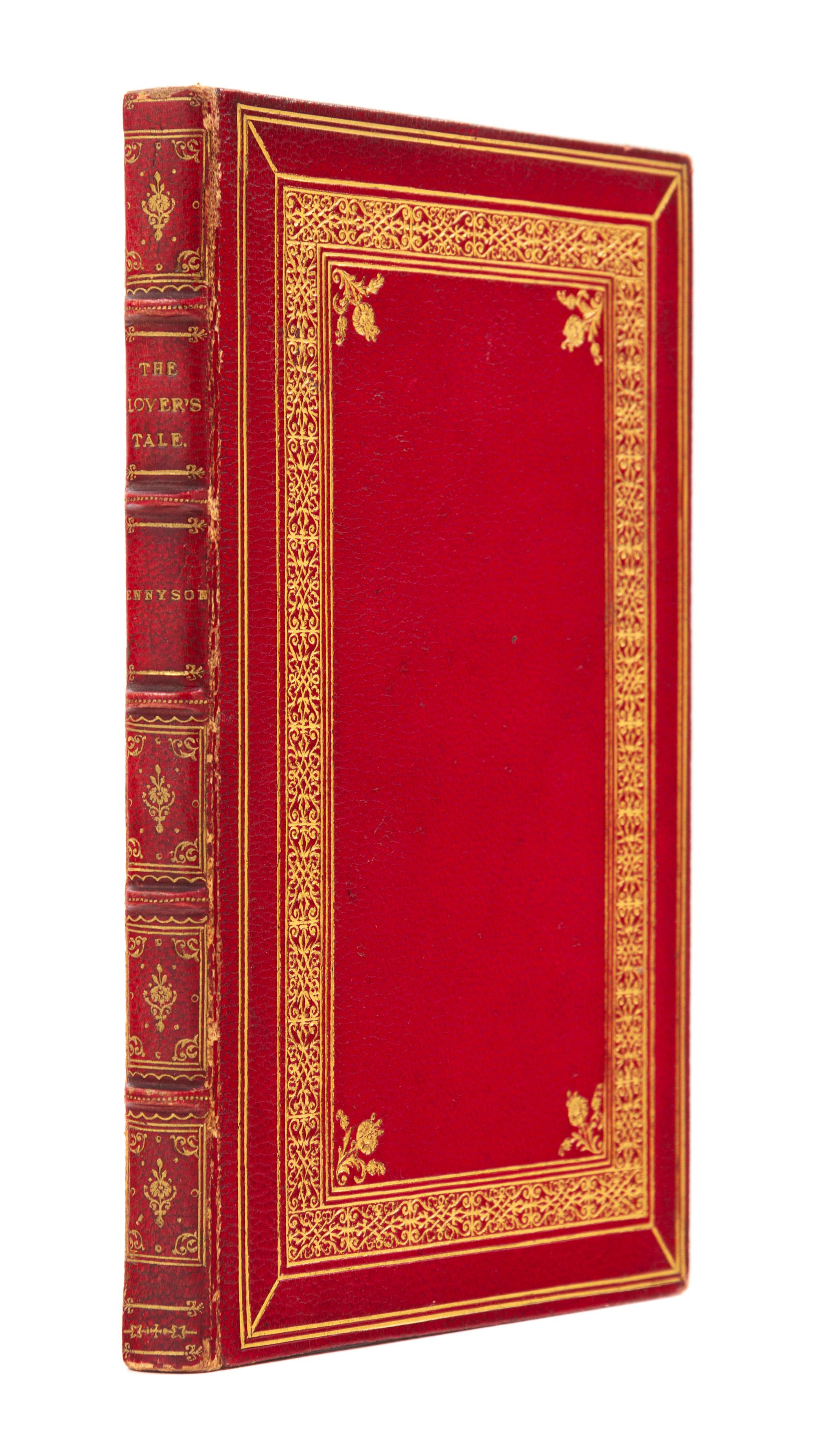 [FORE-EDGE PAINTING]. TENNYSON, Alfred, Lord (1809-1892). The Lover's Tale. London: C. Kegan Paul & Co., 1879.