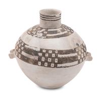 Mesa Verde Black-on-White Pottery Olla