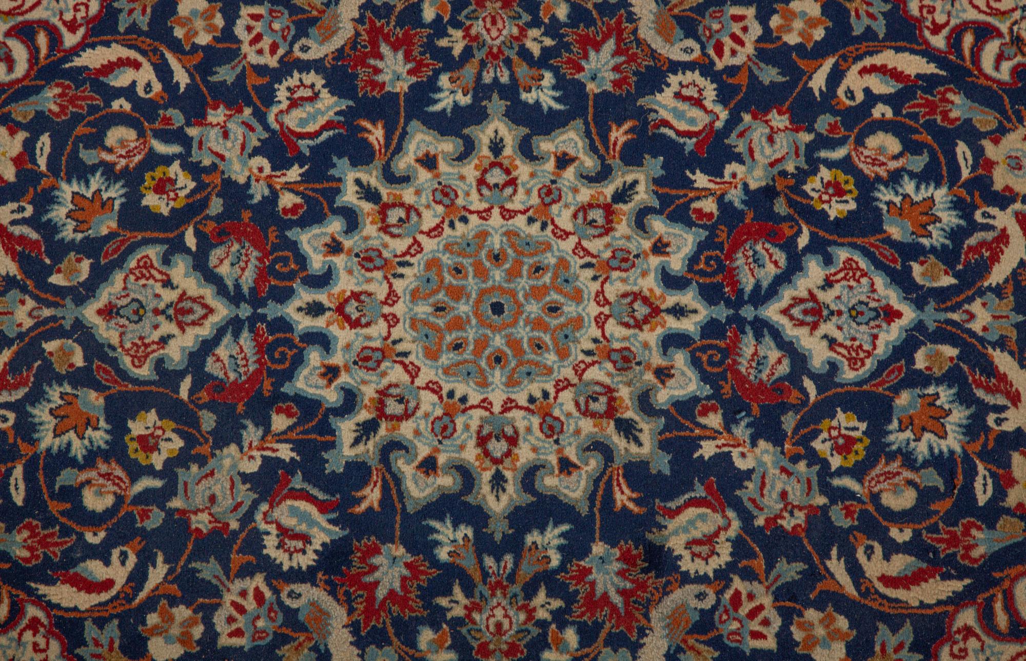 An Iranian Isfahan Wool Rug