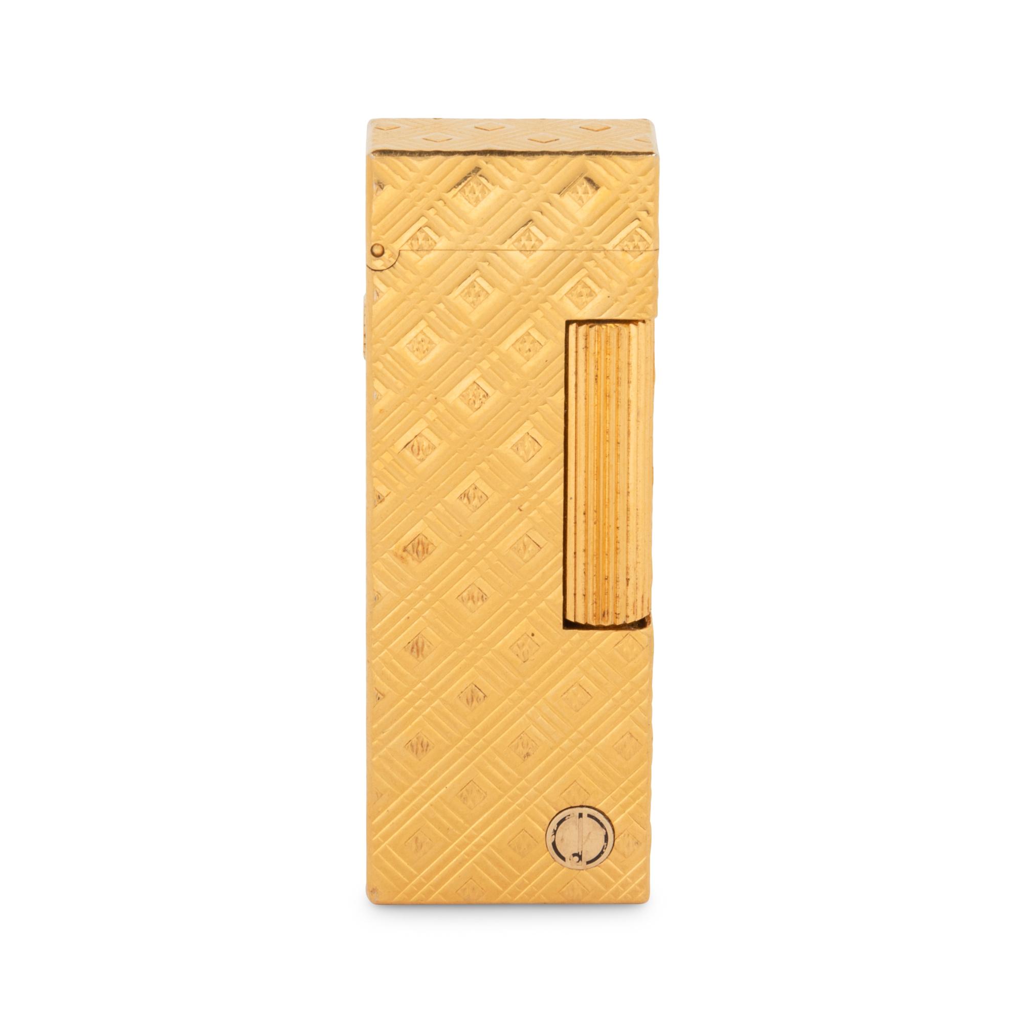 DUNHILL, GOLD-TONE LIGHTER