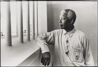 Jürgen Schadeberg (1931-2020) Nelson Mandela revisiting his cell on Robben Island, 1994