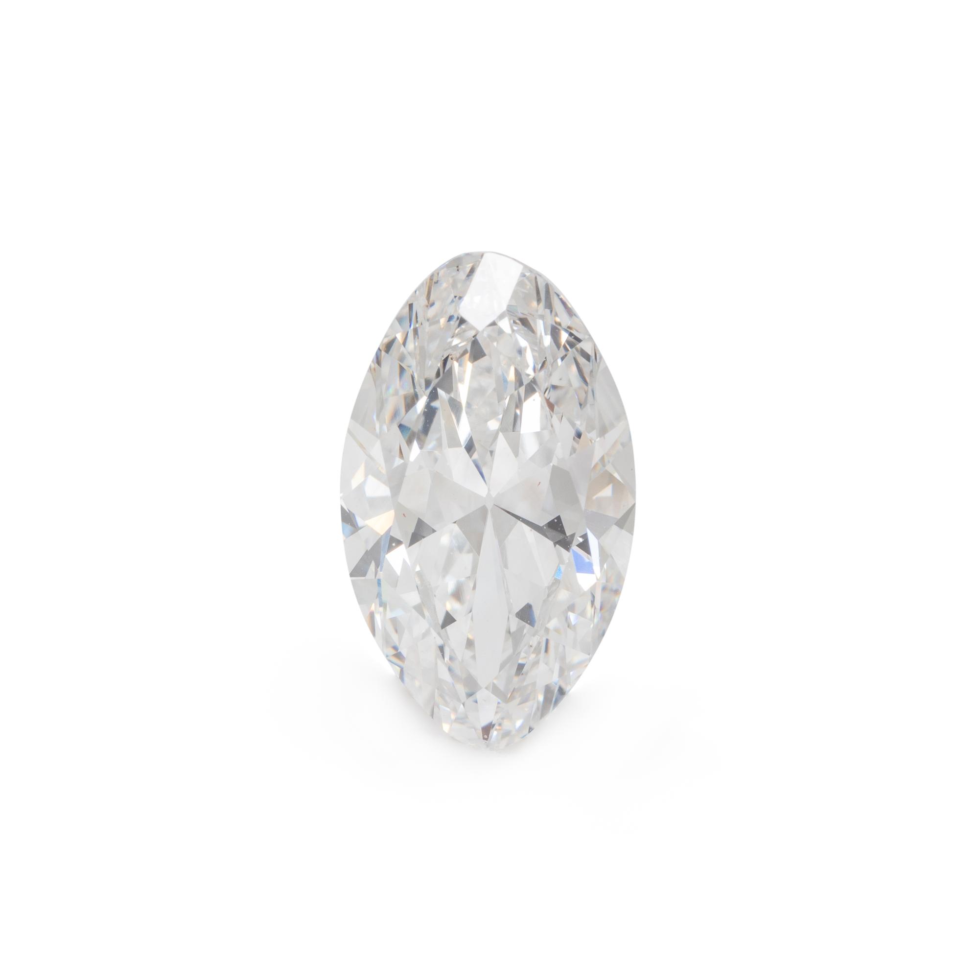 4.15 CARAT MODIFIED MARQUISE BRILLIANT CUT DIAMOND