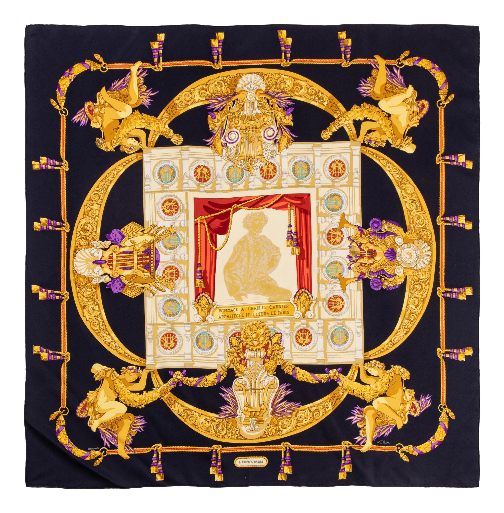 Two Hermès Scarves