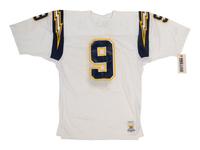 A Group of Three Vintage Jim McMahon San Diego Chargers Football Jerseys from The Collection of Sports Super Agent Steve Zucker,