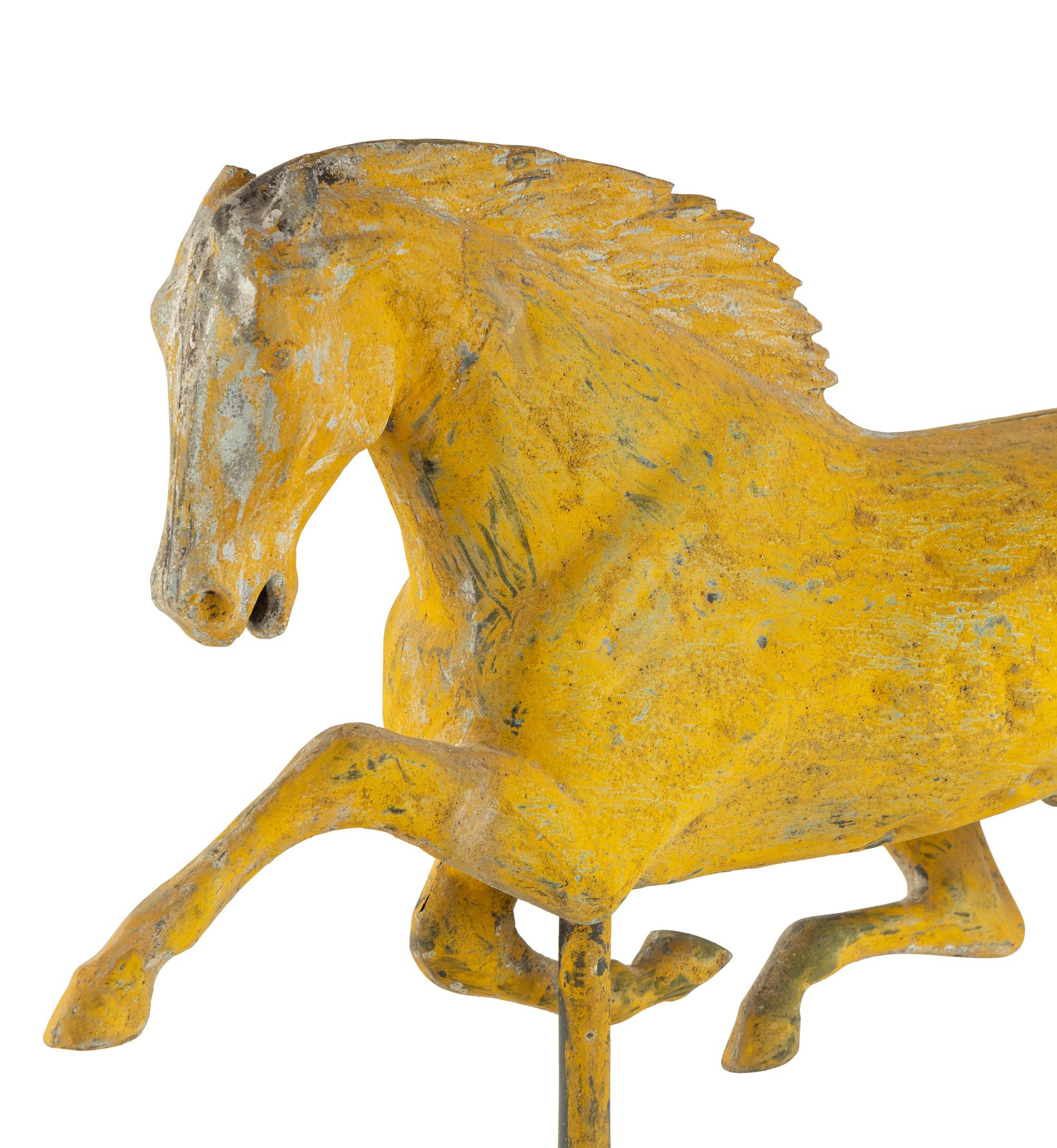A Molded Copper and Cast Zinc Dexter Weathervane