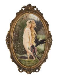 A Porcelain Plaque Attributed to Berlin (K.P.M)