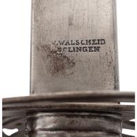 Non-Regulation Staff & Field Officers Sword (Peterson 75) by Walscheid, Inscribed to Lt. Col. William Coan - 48th NY Infantry