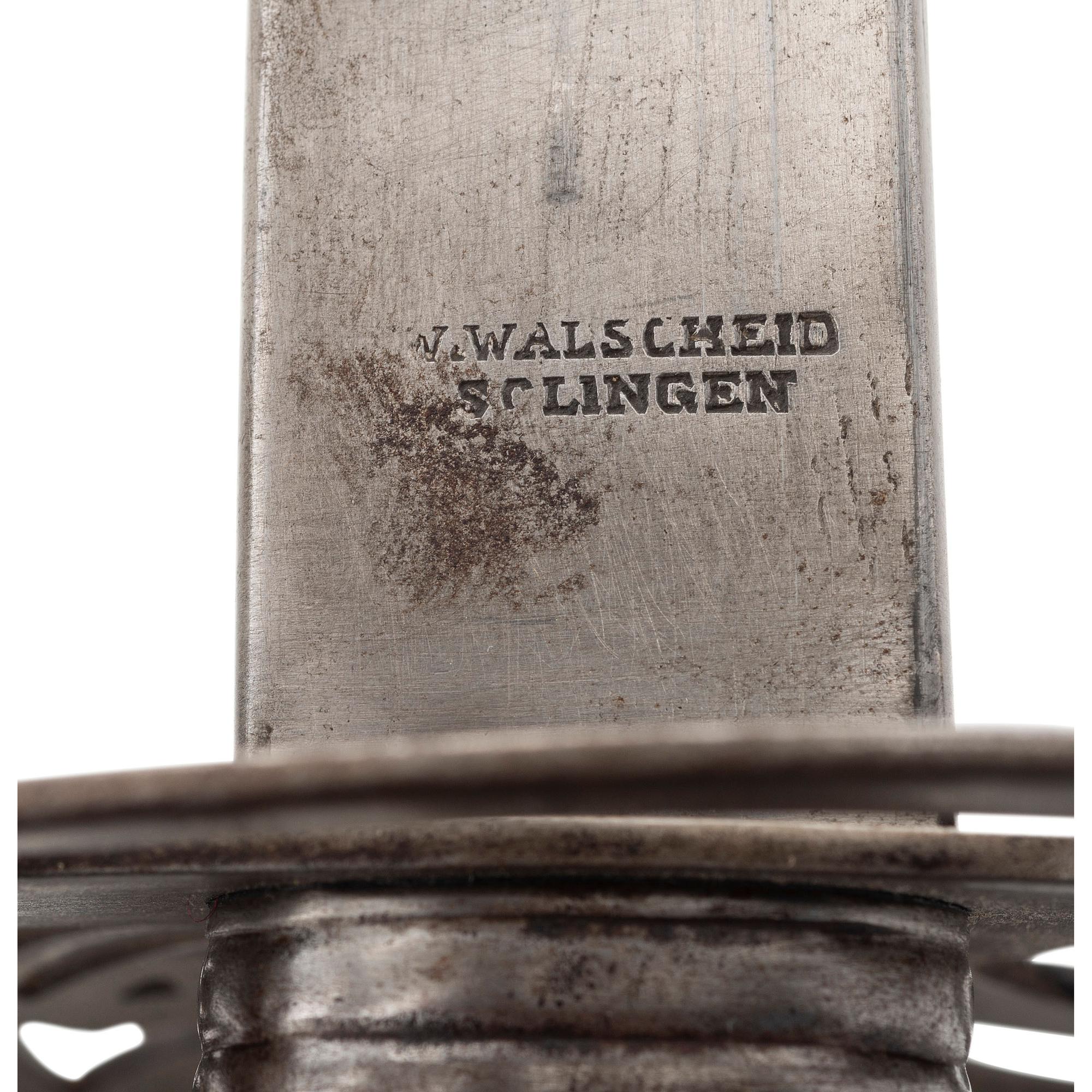 Non-Regulation Staff & Field Officers Sword (Peterson 75) by Walscheid, Inscribed to Lt. Col. William Coan - 48th NY Infantry
