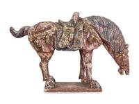 A Tang Style Pottery Horse