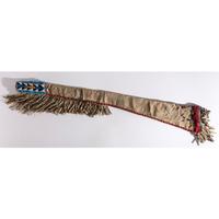 Northern Plains Beaded Hide Rifle Scabbard