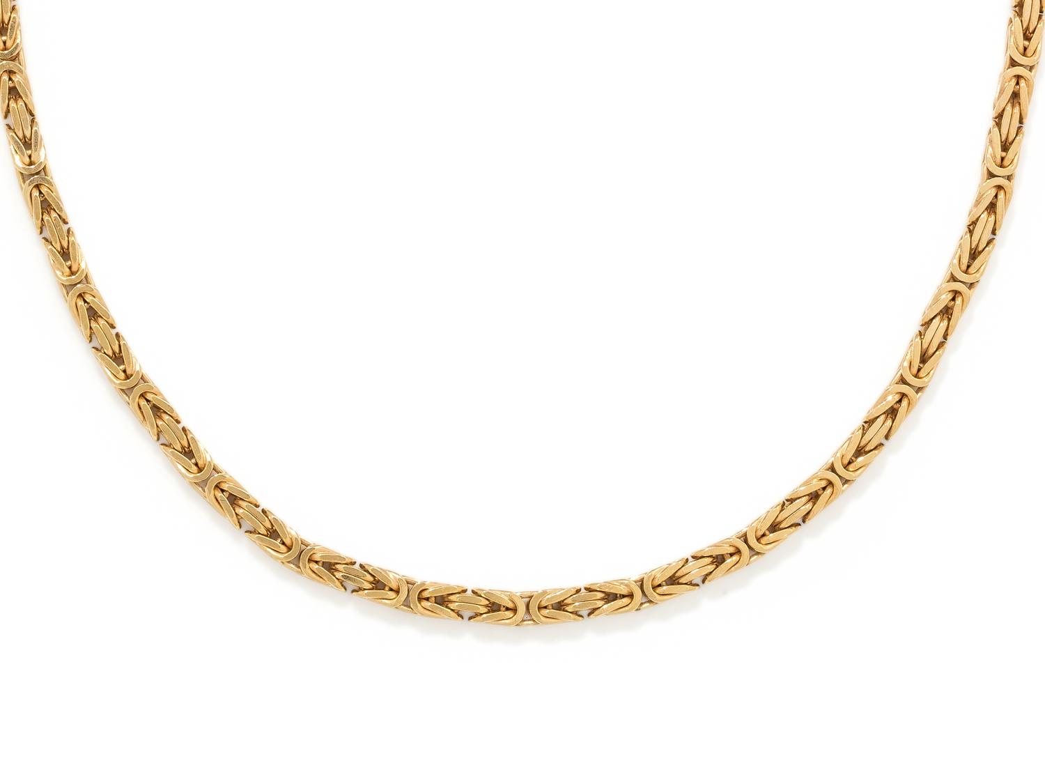 YELLOW GOLD NECKLACE
