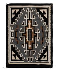 Navajo Two Grey Hills Weaving / Rug