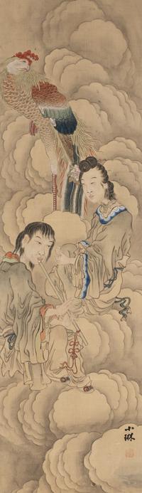 Two Korean Ink and Color Paintings