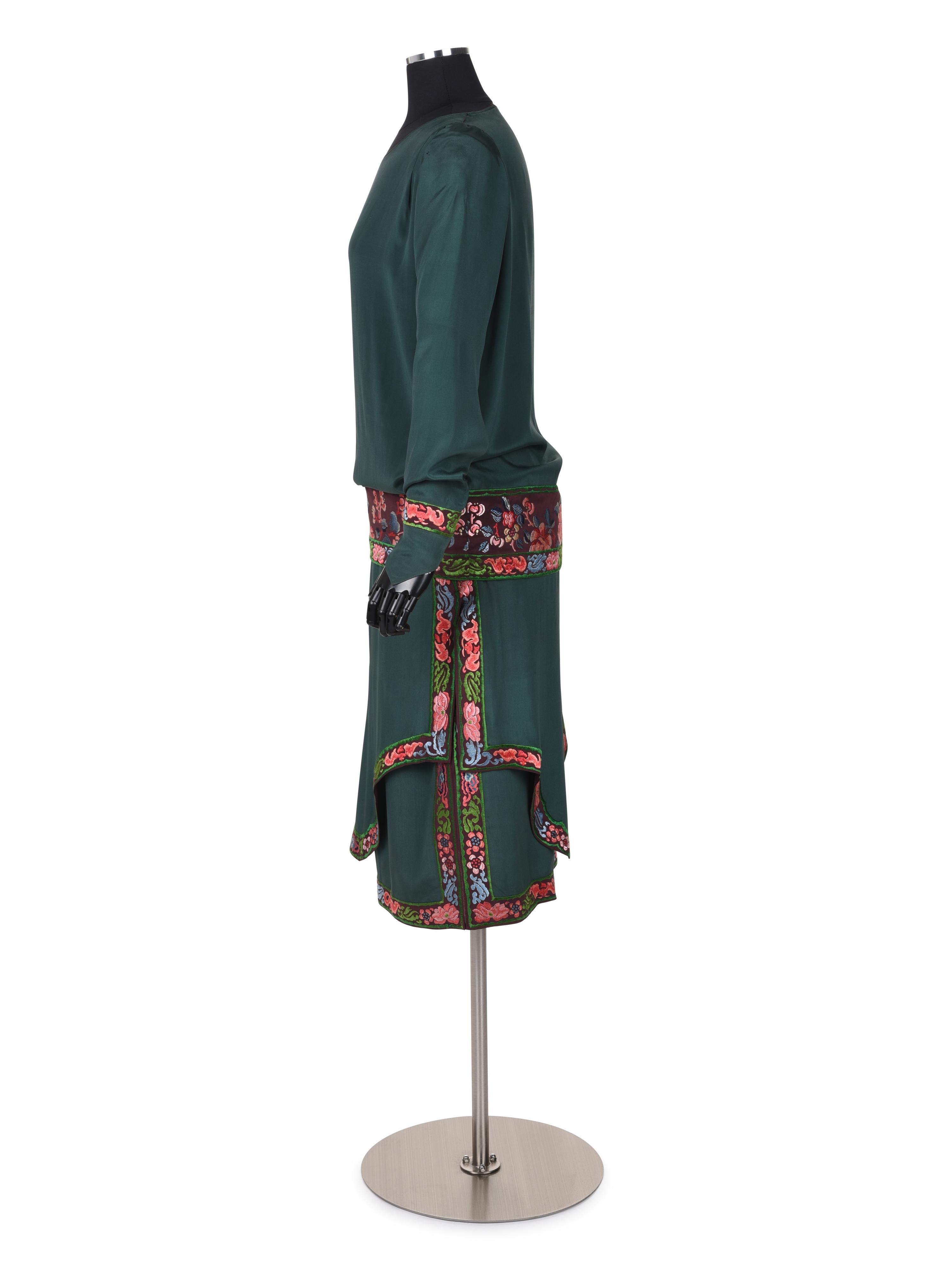 Callot Soeurs Haute Couture Two-Piece Skirt Ensemble, Winter 1928