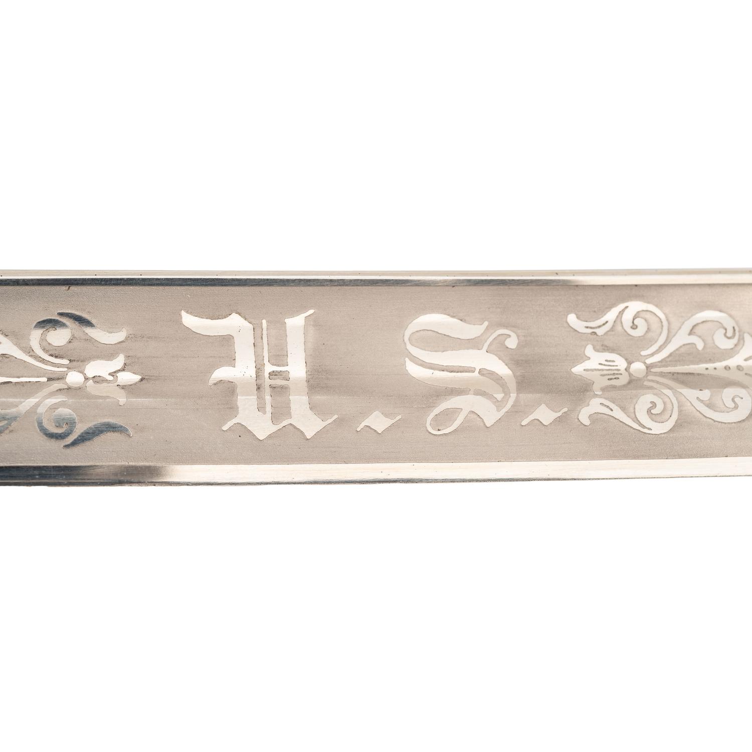 U.S. Model 1902 Presentation Saber of R. W. Crawford