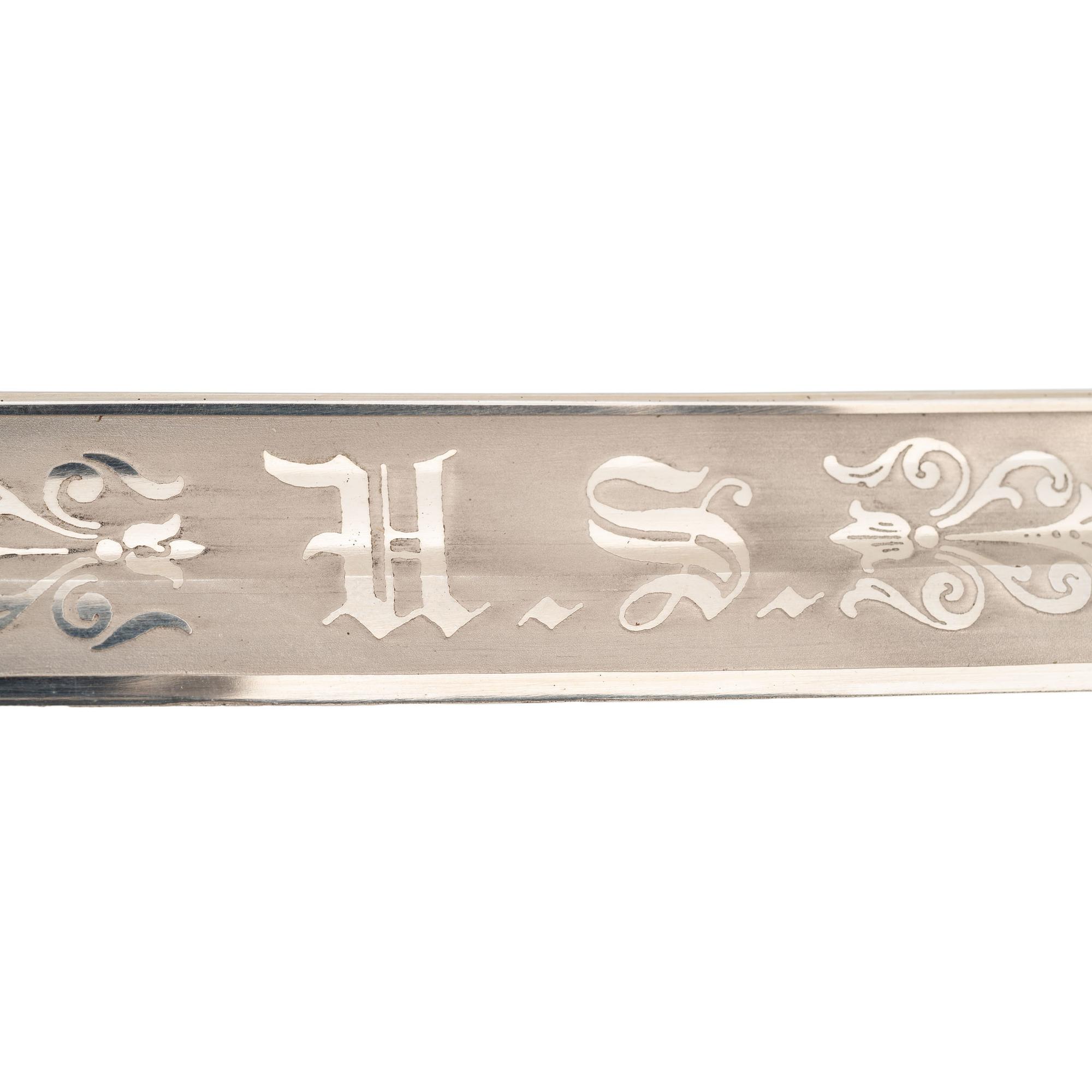 U.S. Model 1902 Presentation Saber of R. W. Crawford