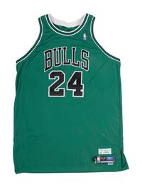 A Group of Chicago Bulls Game Used Jerseys,