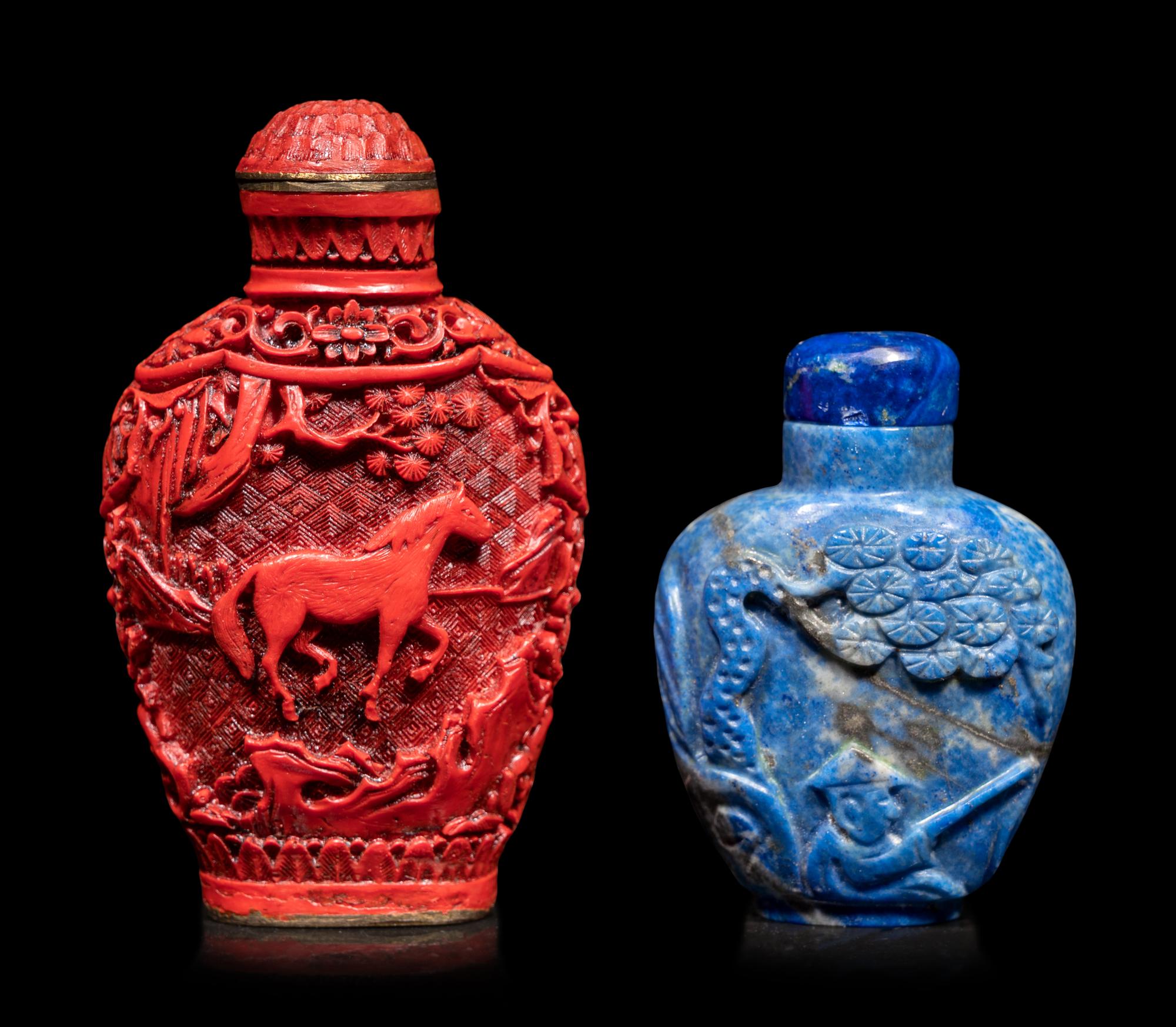 Two Chinese Snuff Bottles