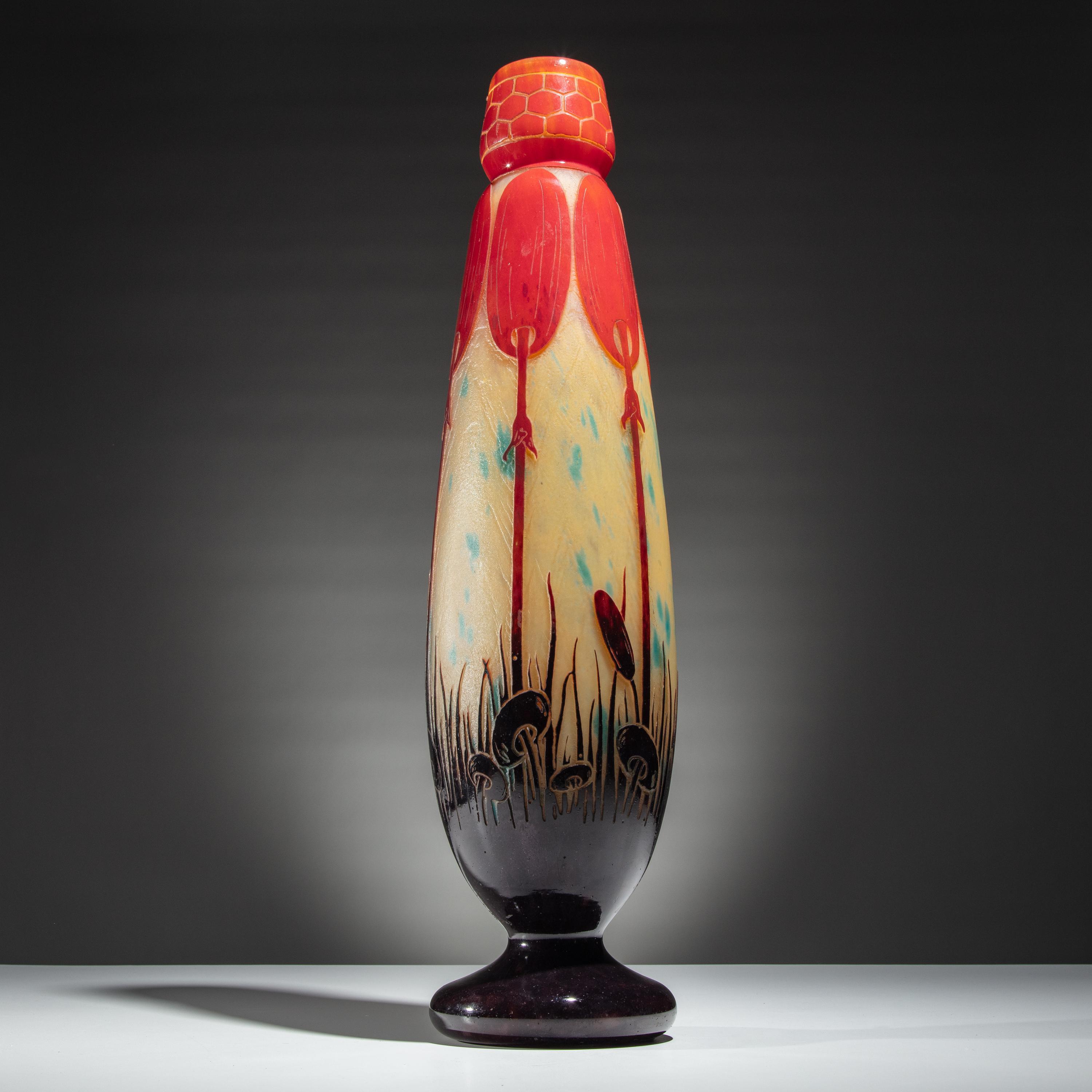 Charles Schneider (French, 1881–1953) — Le Verre Français Vase, c. 1924-26