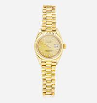 An 18K Yellow Gold Ladies Rolex Oyster Perpetual Datejust c.1988