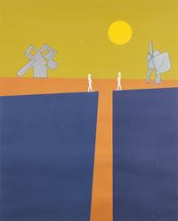 Untitled (Two Figures in a Landscape), 1975