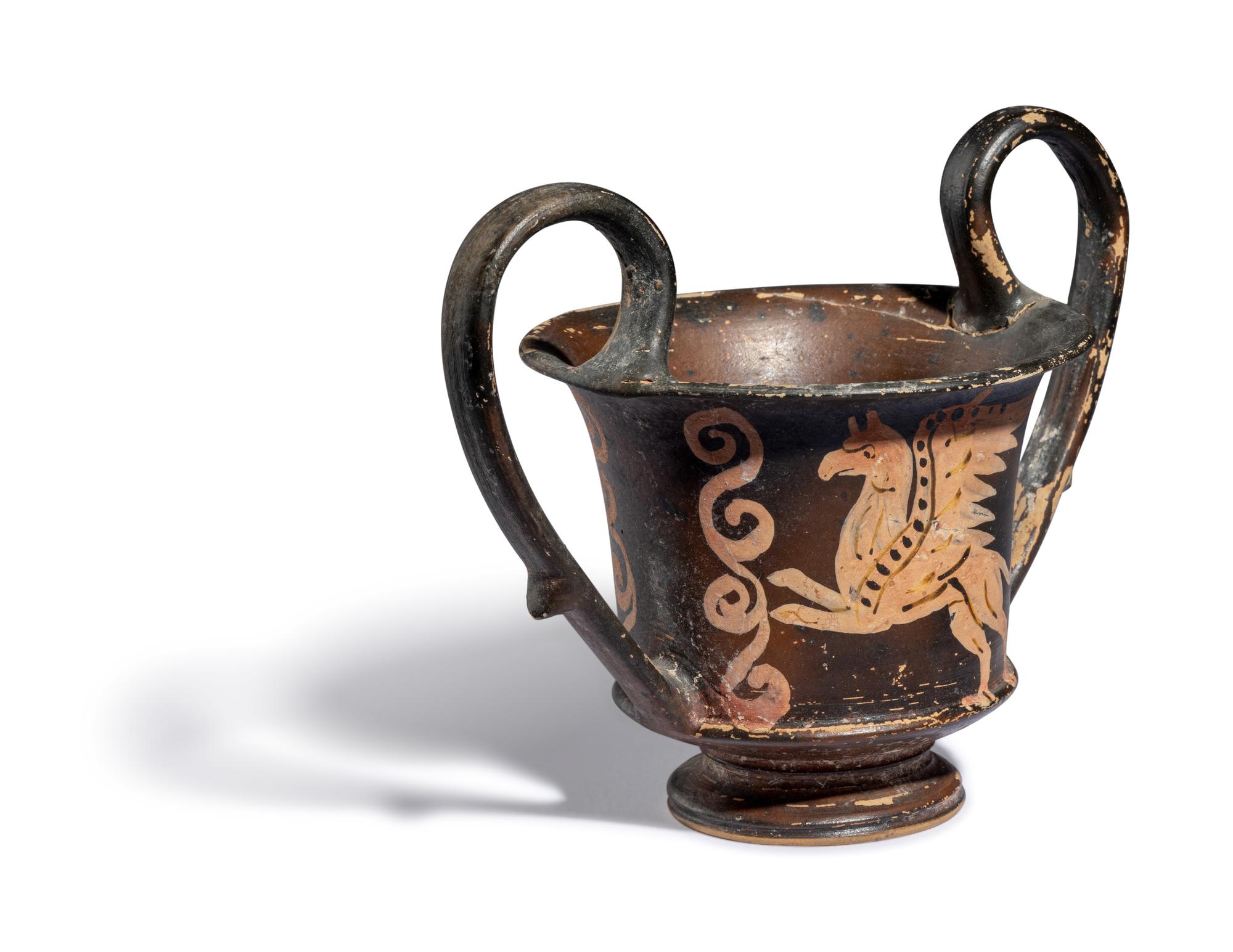An Apulian Red-Figured Kantharos